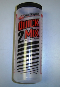 Two Pack Maxima Quick 2 Mix 2 Stroke Oil - Gas Mixer Oil Ratio Mixing  Bottles