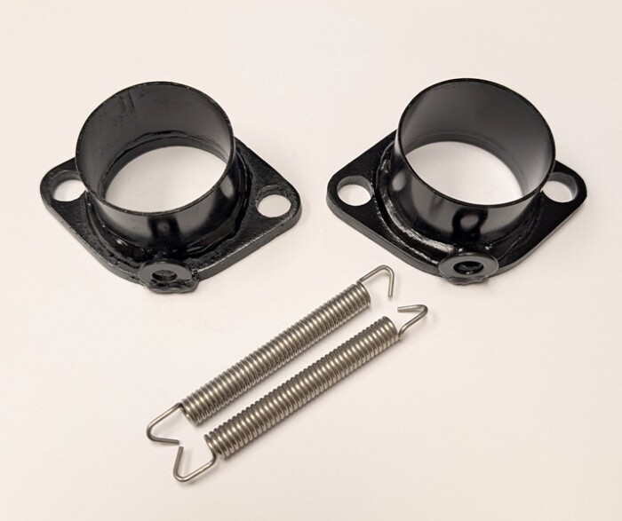 DG Exhaust Flange Set RD350/400 - Sold in pairs with springs